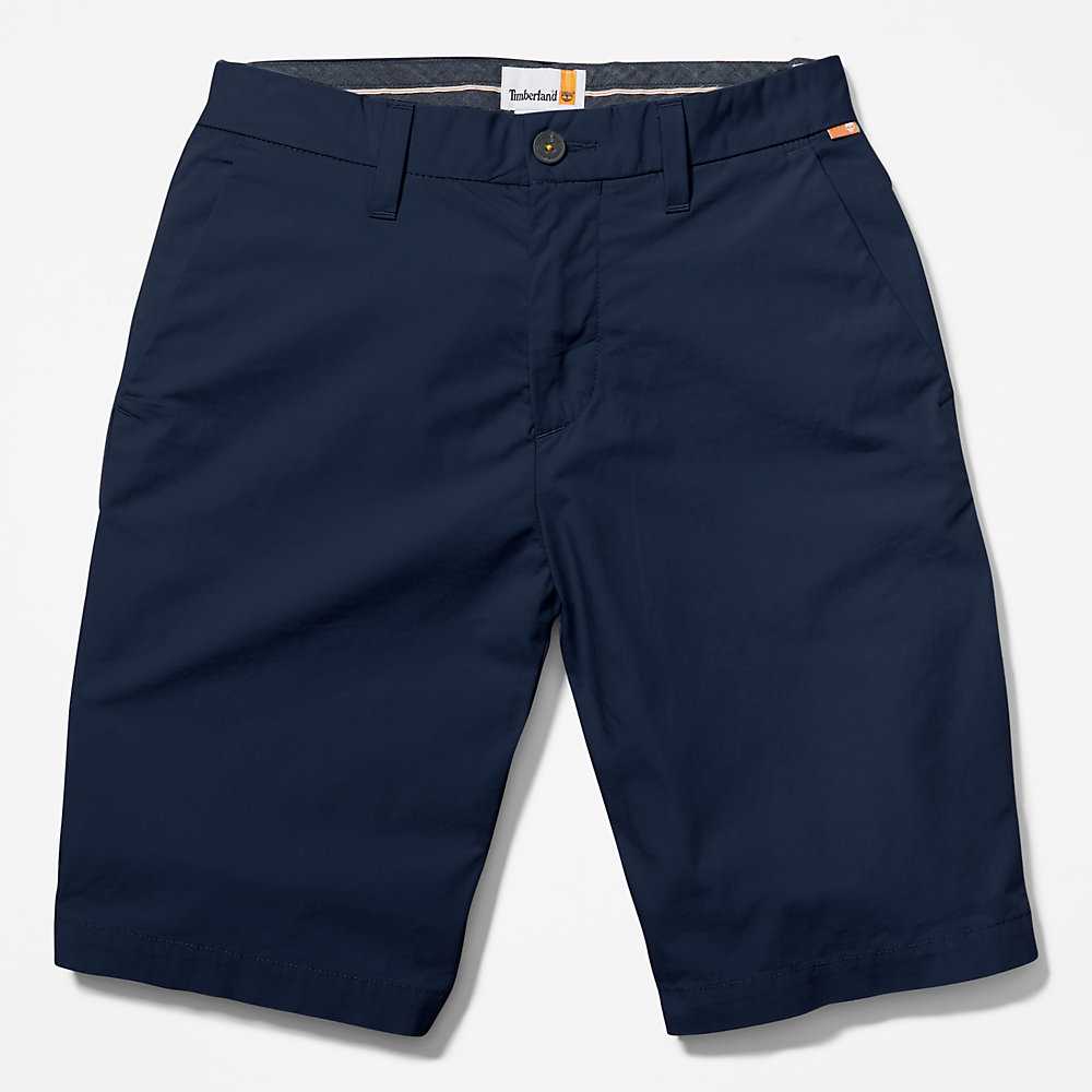 Men's Timberland Squam Lake Shorts Navy | UAE-7518204