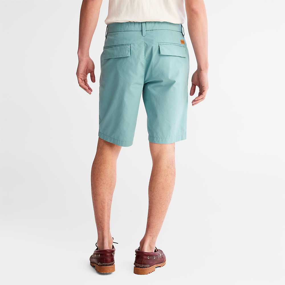 Men's Timberland Squam Lake Shorts Turquoise | UAE-1639072