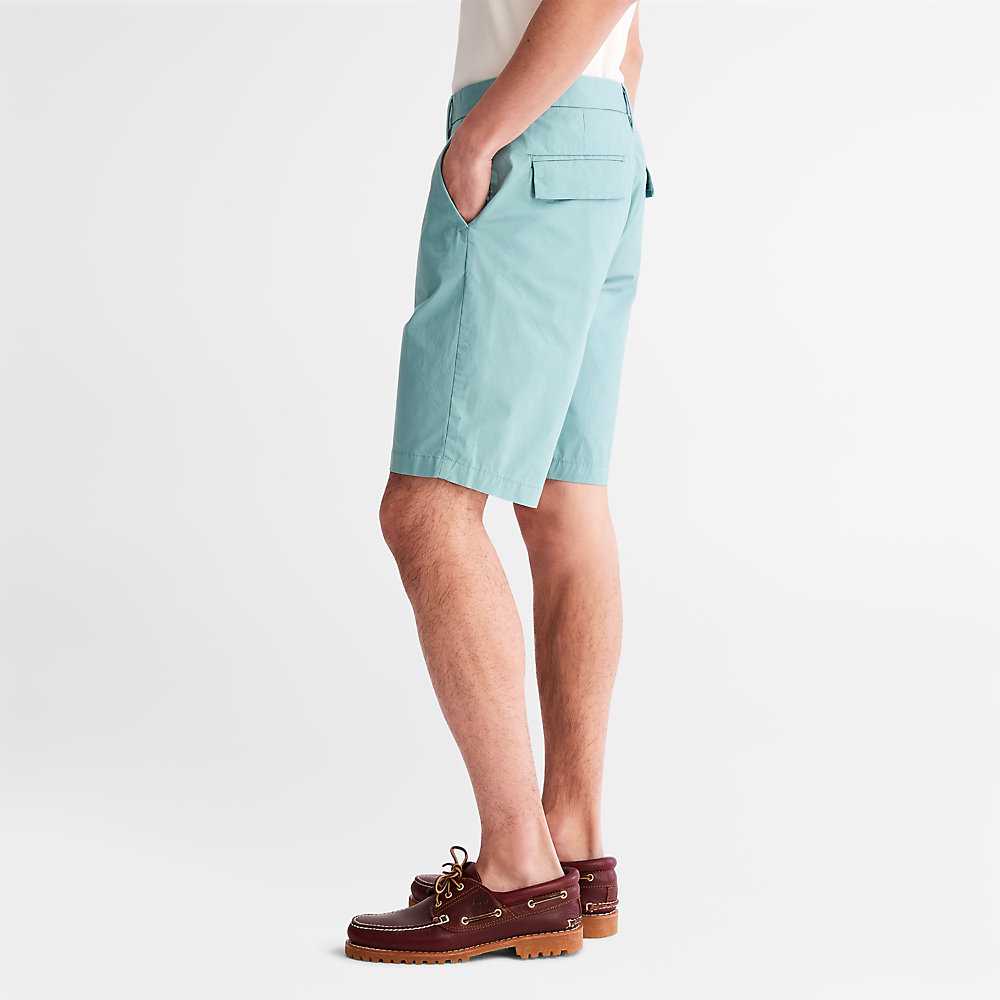 Men's Timberland Squam Lake Shorts Turquoise | UAE-1639072