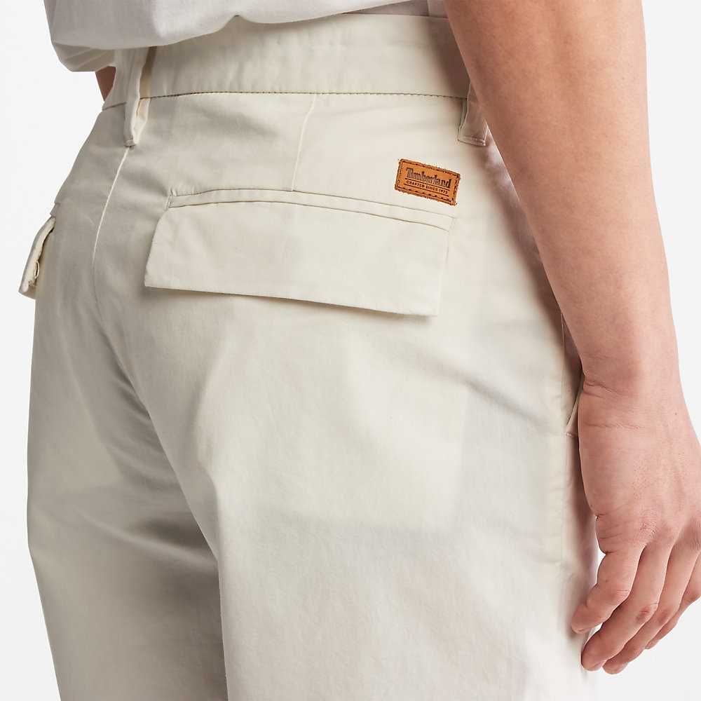 Men's Timberland Squam Lake Shorts White | UAE-0723695