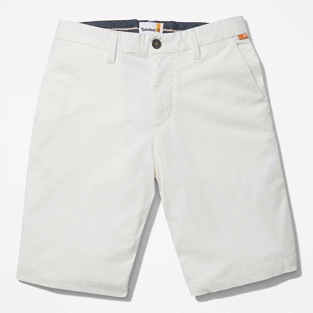 Men's Timberland Squam Lake Shorts White | UAE-0723695