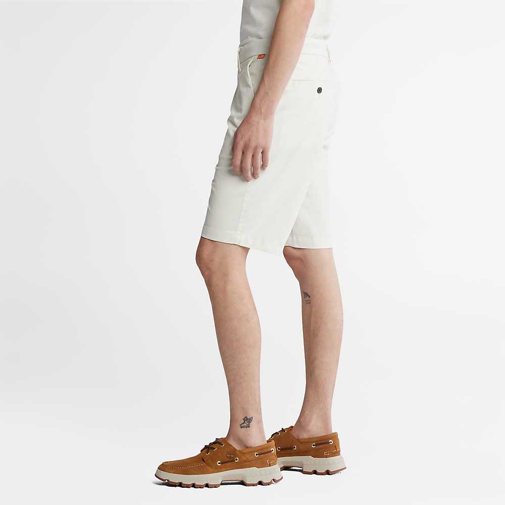 Men's Timberland Squam Lake Shorts White | UAE-2610893