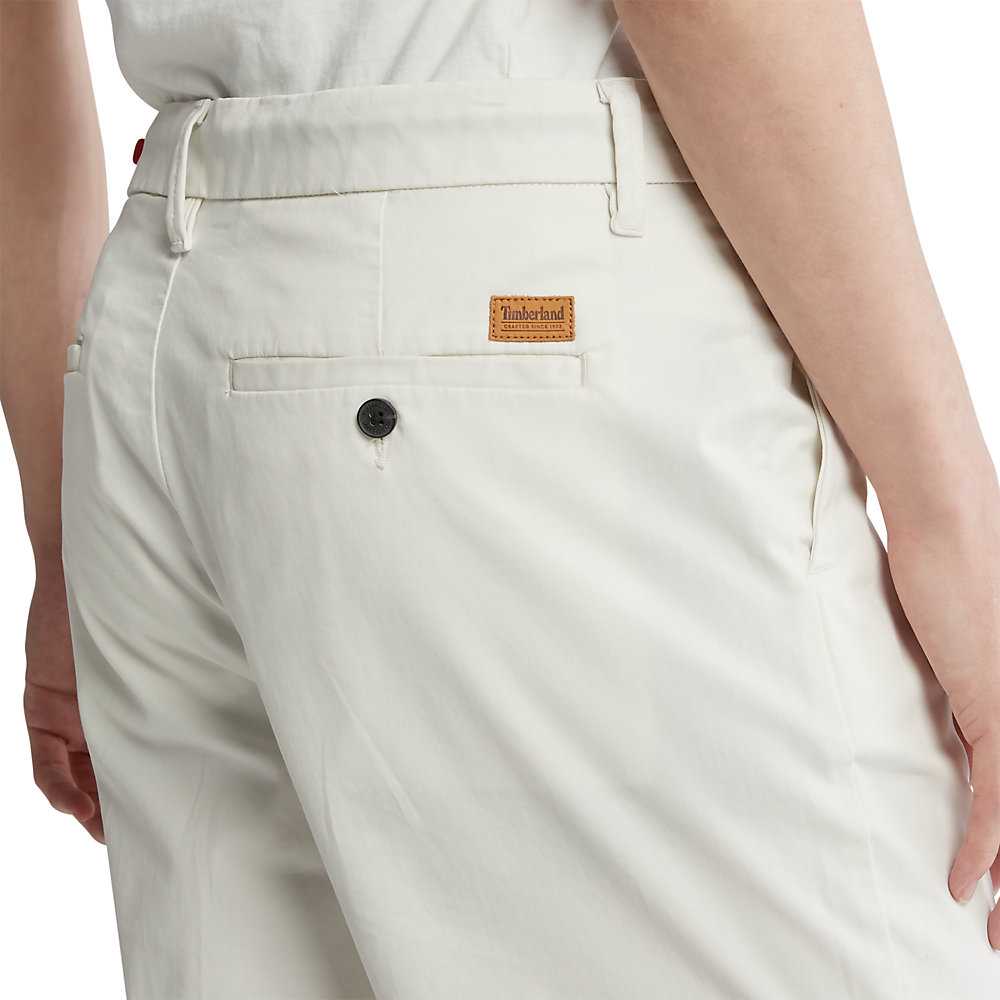 Men's Timberland Squam Lake Shorts White | UAE-2610893