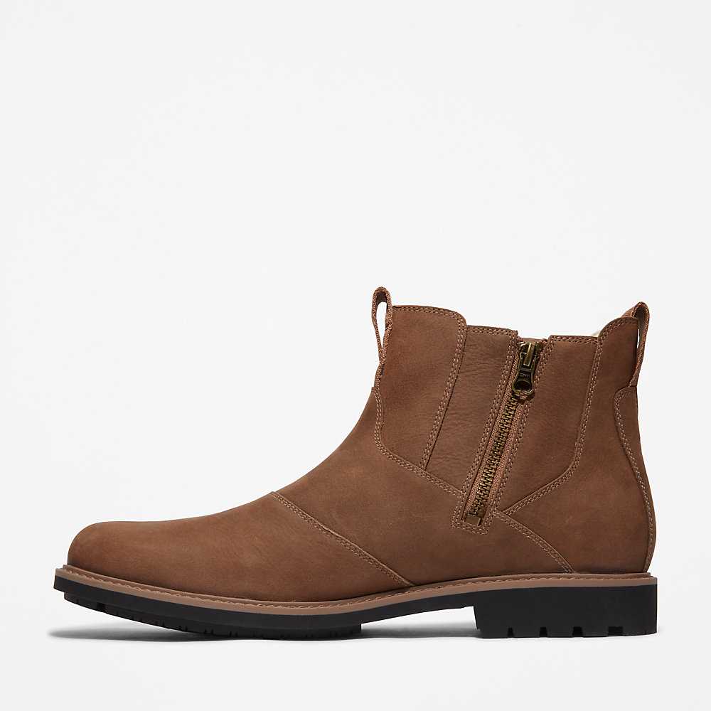 Men's Timberland Stormbucks Chelsea Boots Light Brown | UAE-6053291