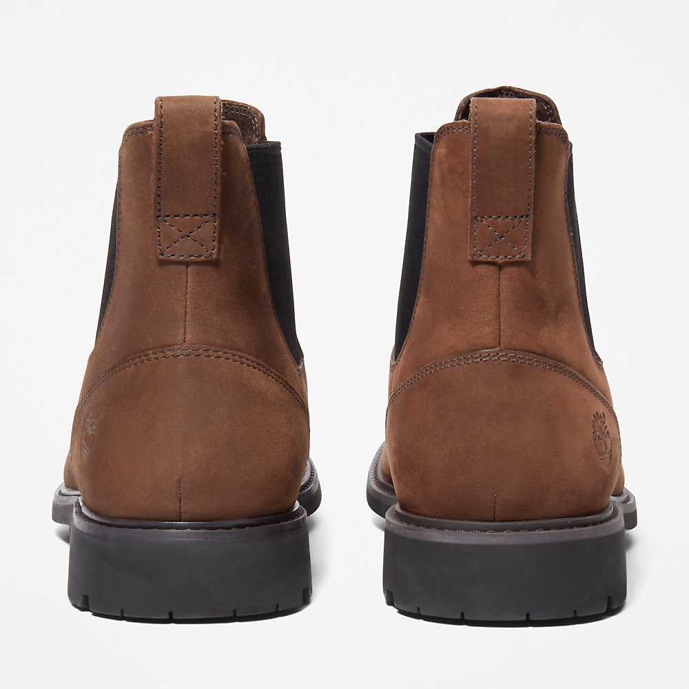 Men's Timberland Stormbucks Chelsea Boots Brown | UAE-6138452