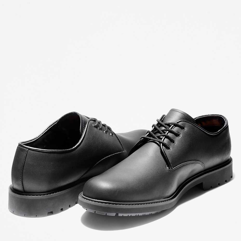 Men's Timberland Stormbucks Oxfords Shoes Black | UAE-1374028