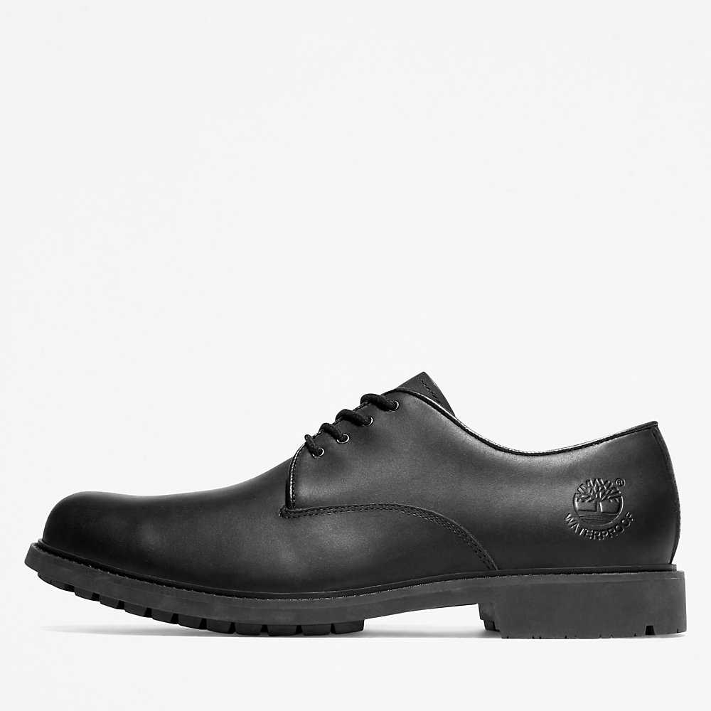 Men's Timberland Stormbucks Oxfords Shoes Black | UAE-1374028