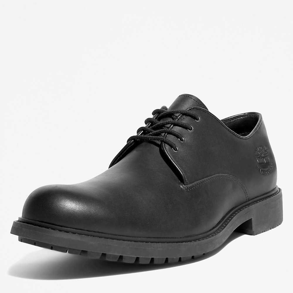 Men's Timberland Stormbucks Oxfords Shoes Black | UAE-1374028