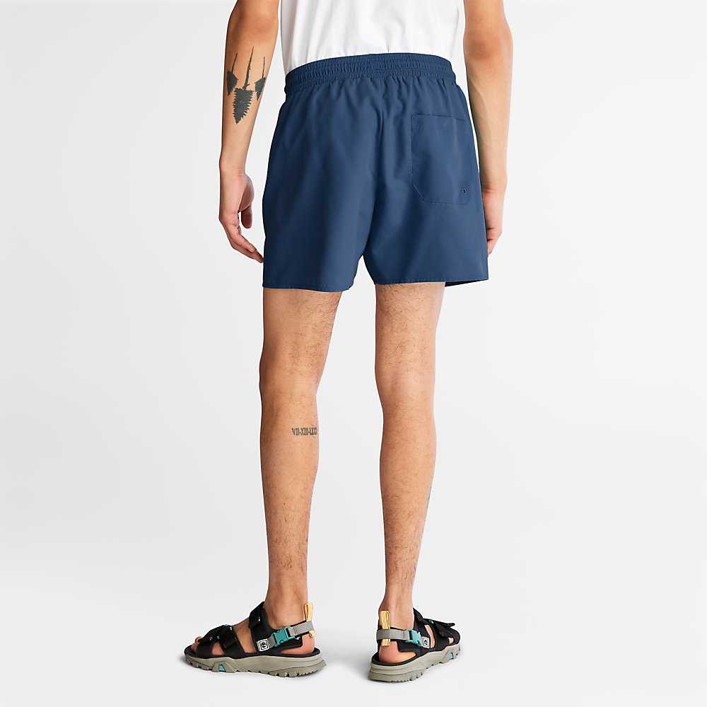 Men's Timberland Sunapee Lake Shorts Dark Blue | UAE-2918074