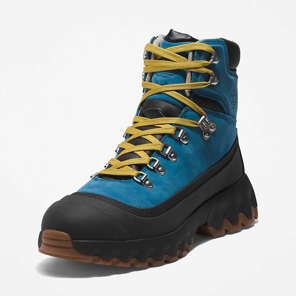 Men's Timberland TBL® Edge Hiking Boots Blue | UAE-1267543