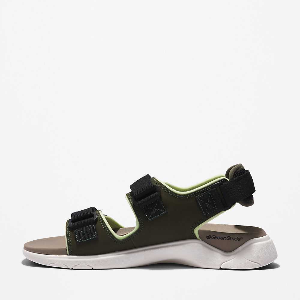 Men's Timberland TBL® Whitehaven Sandals Dark Green | UAE-3541809