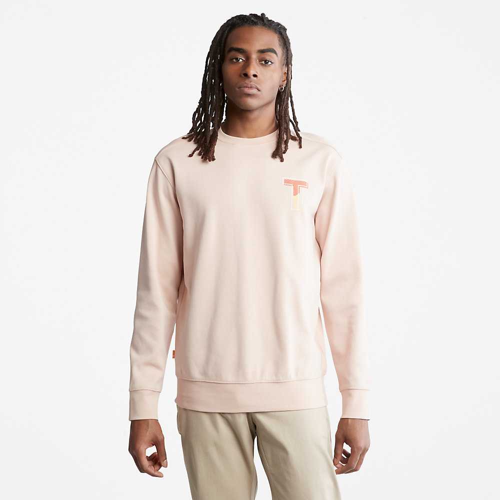 Men\'s Timberland TimberFresh™ Sweatshirt Pink | UAE-3801675