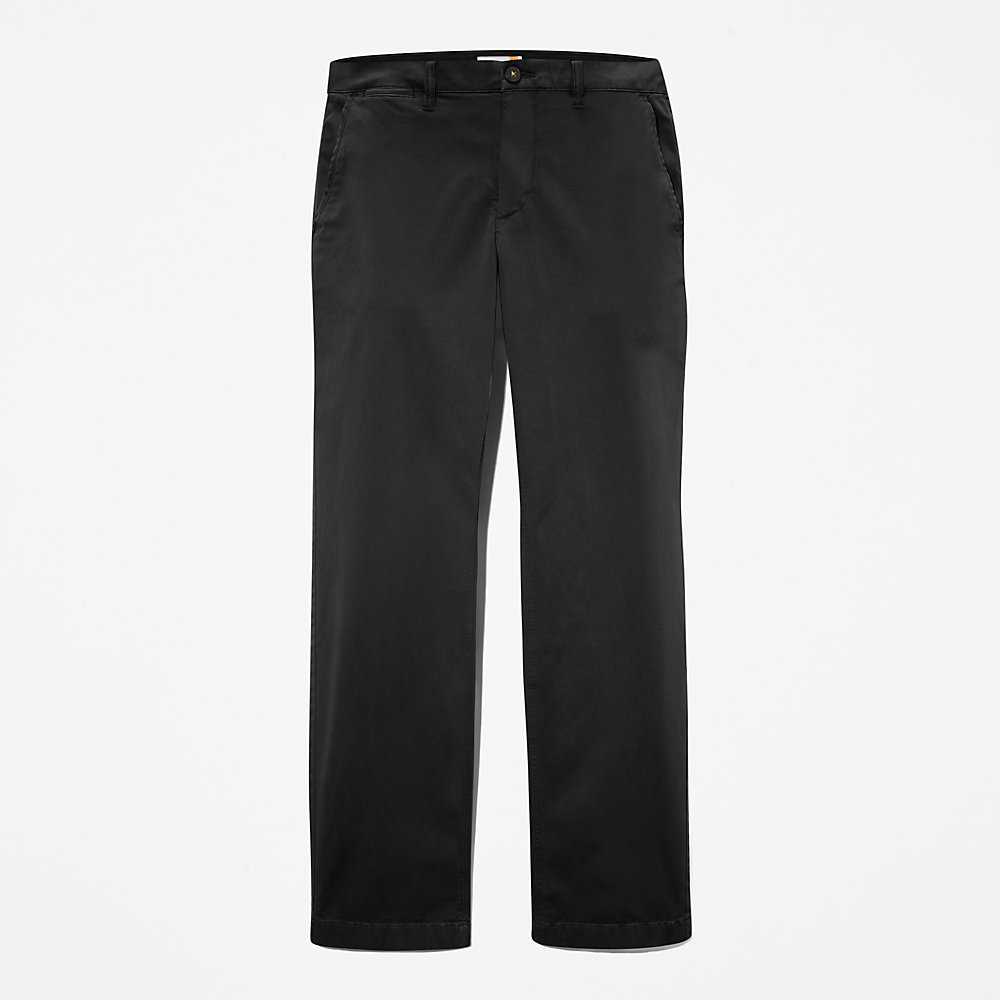 Men's Timberland Ultrastretch Pants Black | UAE-9012678