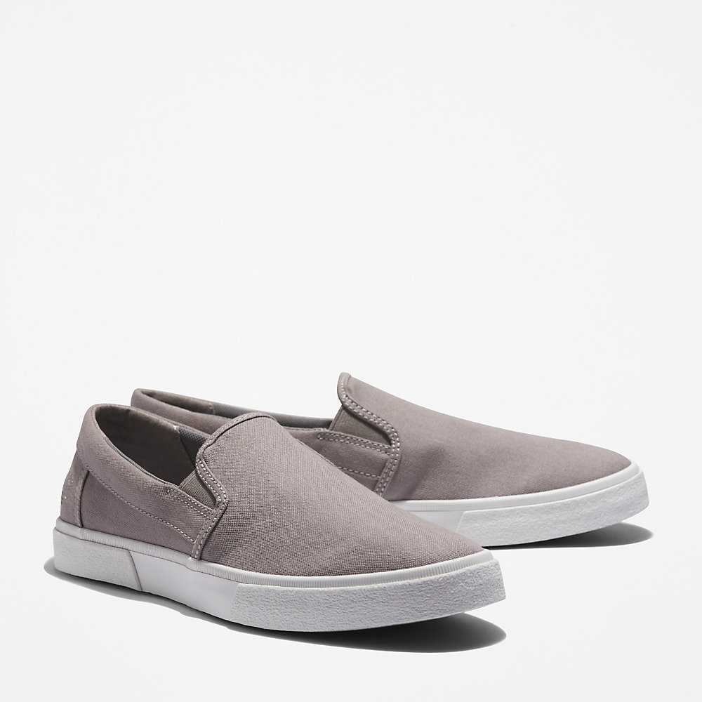 Men's Timberland Union Wharf 2.0 Slip On Shoes Grey | UAE-3095781