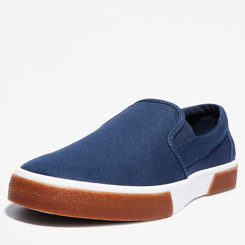 Men's Timberland Union Wharf 2.0 Slip On Shoes Navy | UAE-4291508