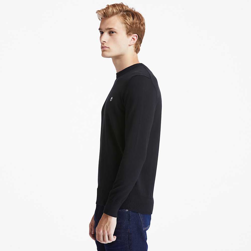 Men's Timberland Williams River Sweaters Black | UAE-1028759