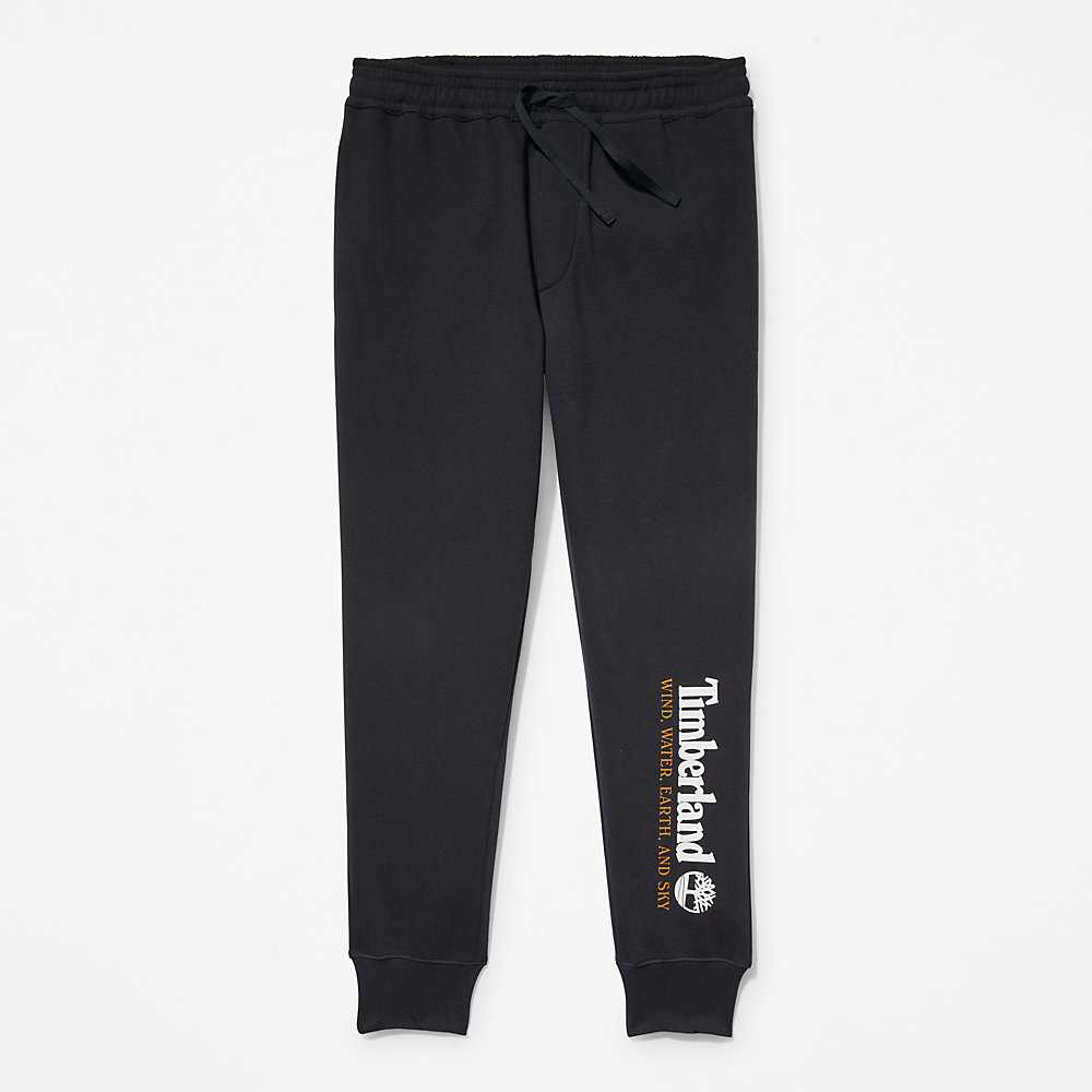 Men's Timberland Wind Water Earth And Sky Sweatpants Black | UAE-1658342