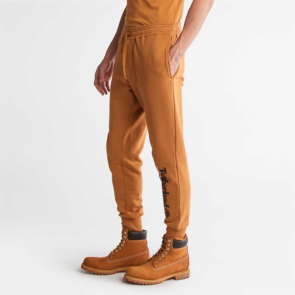 Men's Timberland Wind Water Earth And Sky Track Pants Light Brown | UAE-6278159