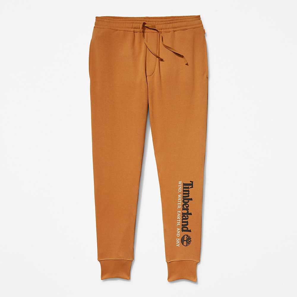 Men's Timberland Wind Water Earth And Sky Track Pants Light Brown | UAE-6278159