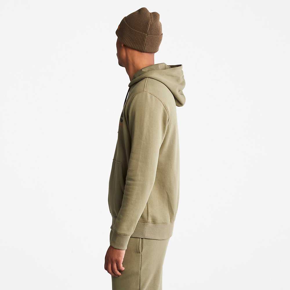 Men's Timberland Wind Water Earth And Sky Hoodie Grey | UAE-8759432