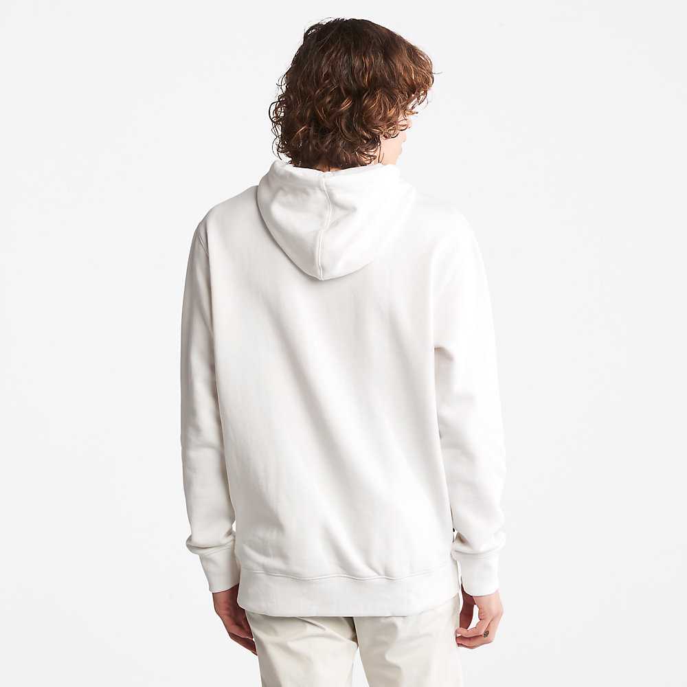 Men's Timberland Wind Water Earth And Sky Hoodie White | UAE-9584021