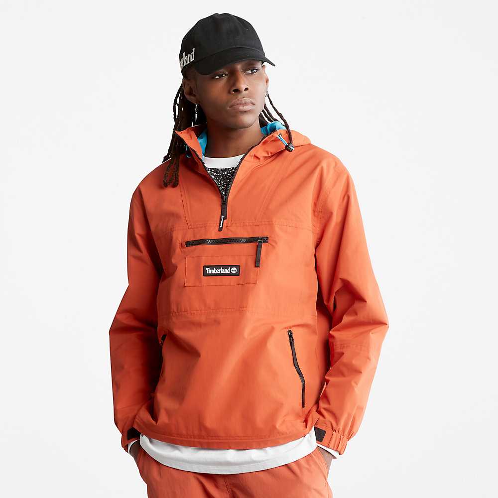 Women\'s Timberland All Gender Outdoor Archive Windbreaker Orange | UAE-4182036