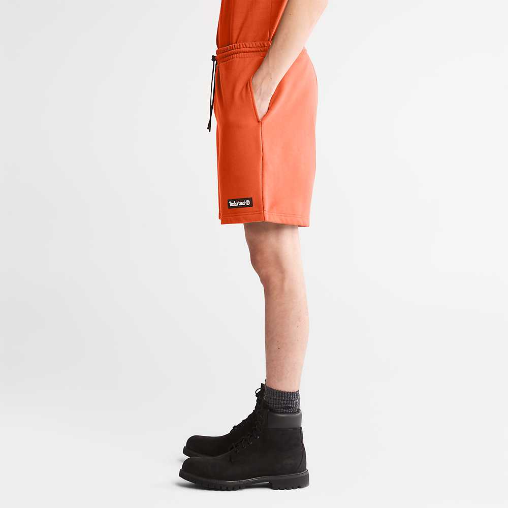 Women's Timberland All Gender Sweat Shorts Orange | UAE-5463829