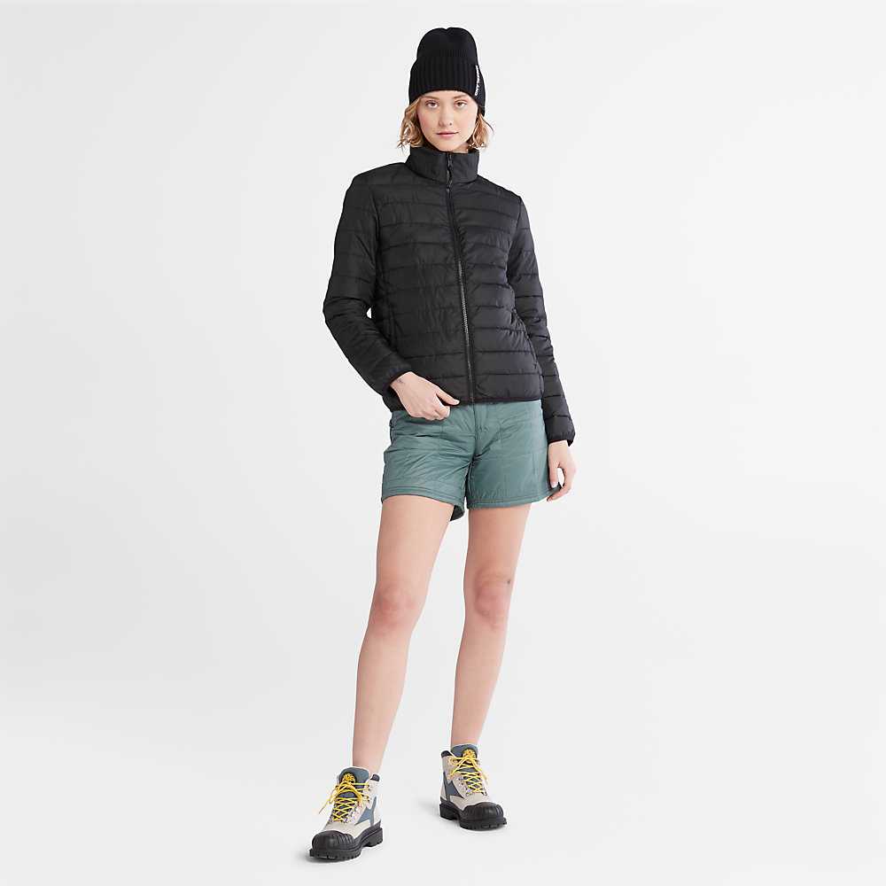 Women's Timberland Axis Peak Jackets Black | UAE-9835164