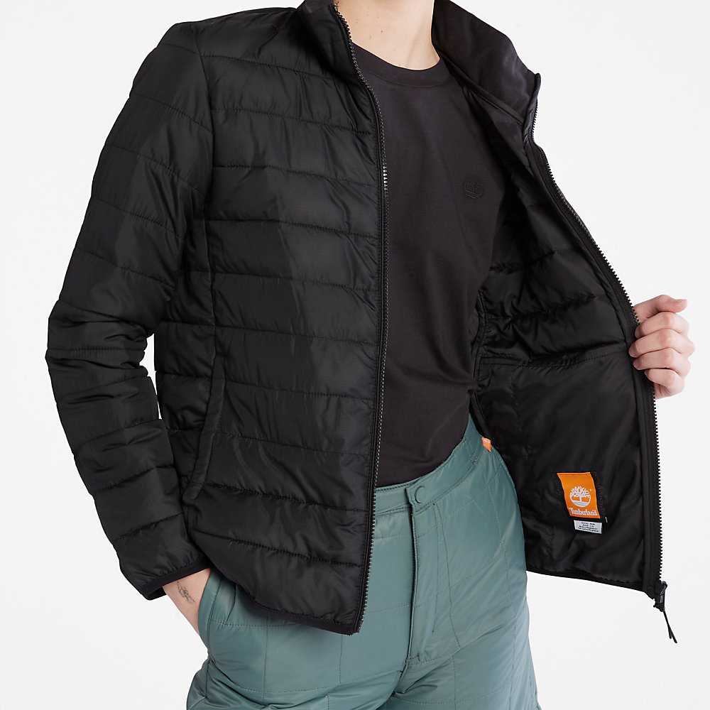 Women's Timberland Axis Peak Jackets Black | UAE-9835164