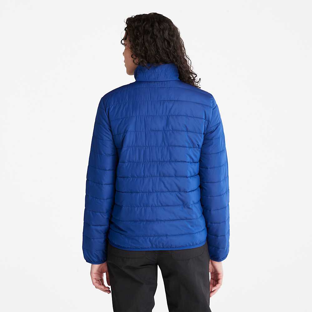 Women's Timberland Axis Peak Jackets Dark Blue | UAE-5071264