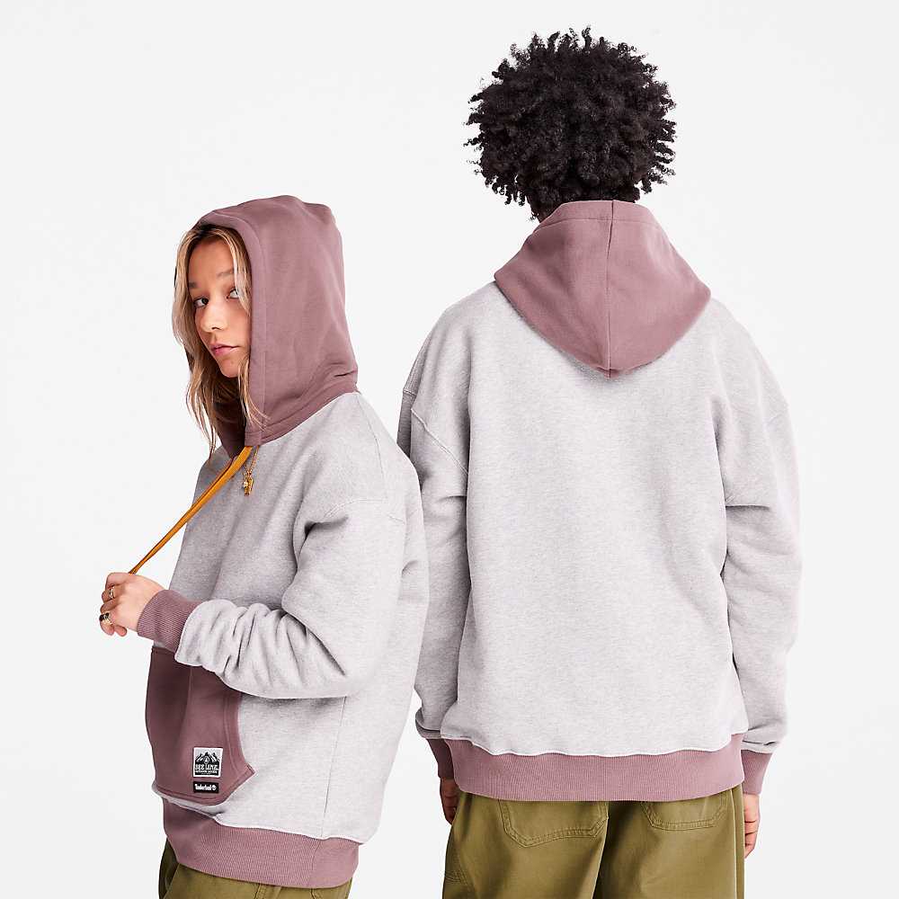 Women's Timberland Bee Line x Timberland® Hoodie Grey | UAE-3905814