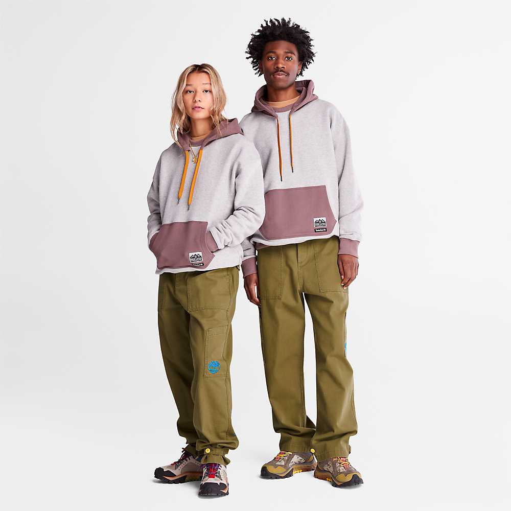 Women's Timberland Bee Line x Timberland® Hoodie Grey | UAE-3905814