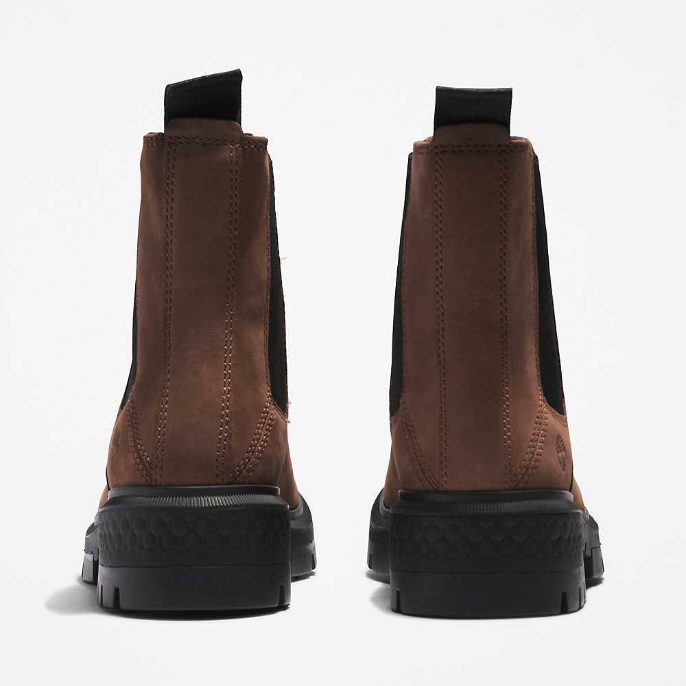 Women's Timberland Cortina Valley Chelsea Boots Dark Brown | UAE-9327160