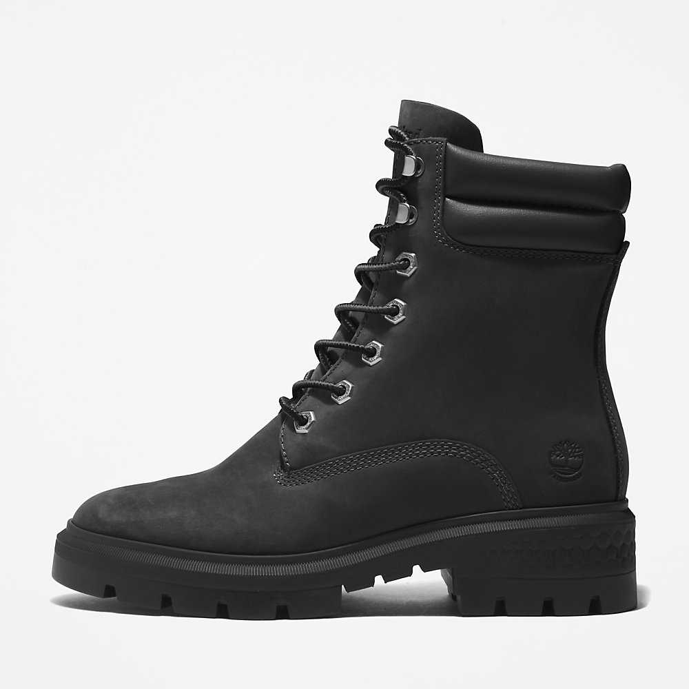 Women's Timberland Cortina Valley Waterproof Boots Black | UAE-6740351