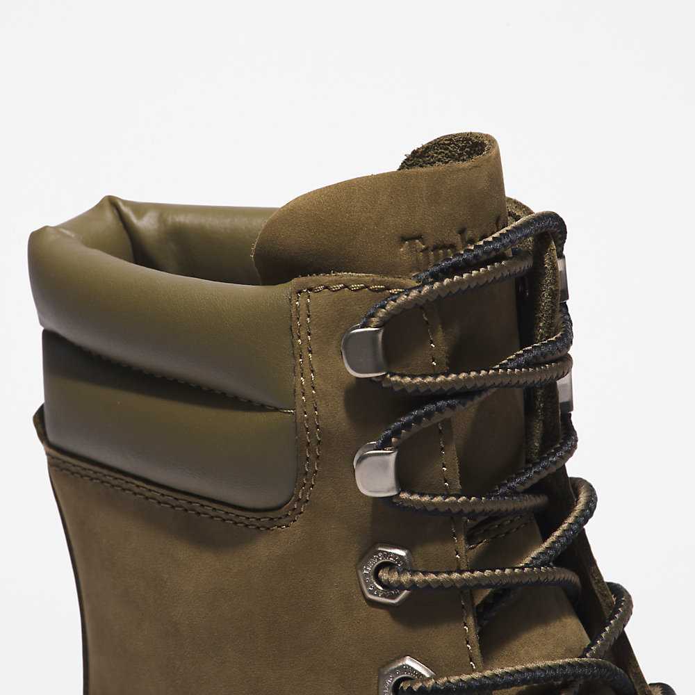 Women's Timberland Cortina Valley Waterproof Boots Green | UAE-7452630