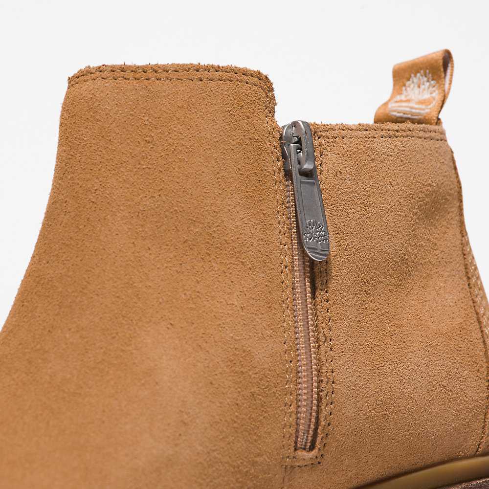 Women's Timberland Dalston Vibe Booties Beige | UAE-0321845