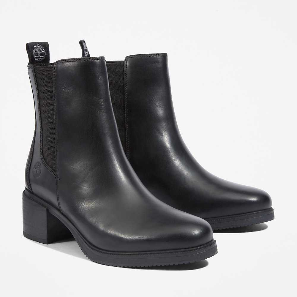 Women's Timberland Dalston Vibe Chelsea Boots Black | UAE-5864103