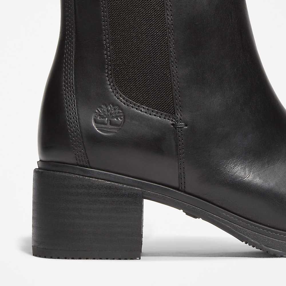 Women's Timberland Dalston Vibe Chelsea Boots Black | UAE-5864103