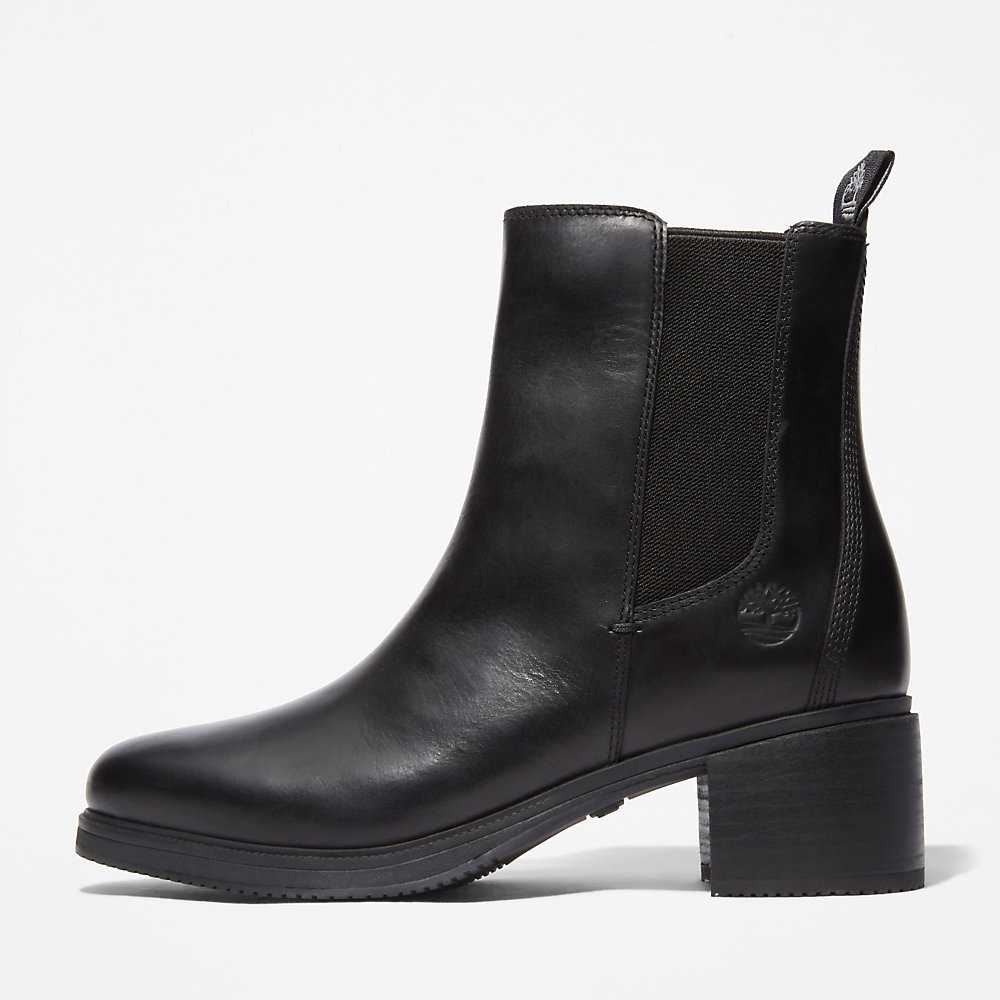 Women's Timberland Dalston Vibe Chelsea Boots Black | UAE-5864103