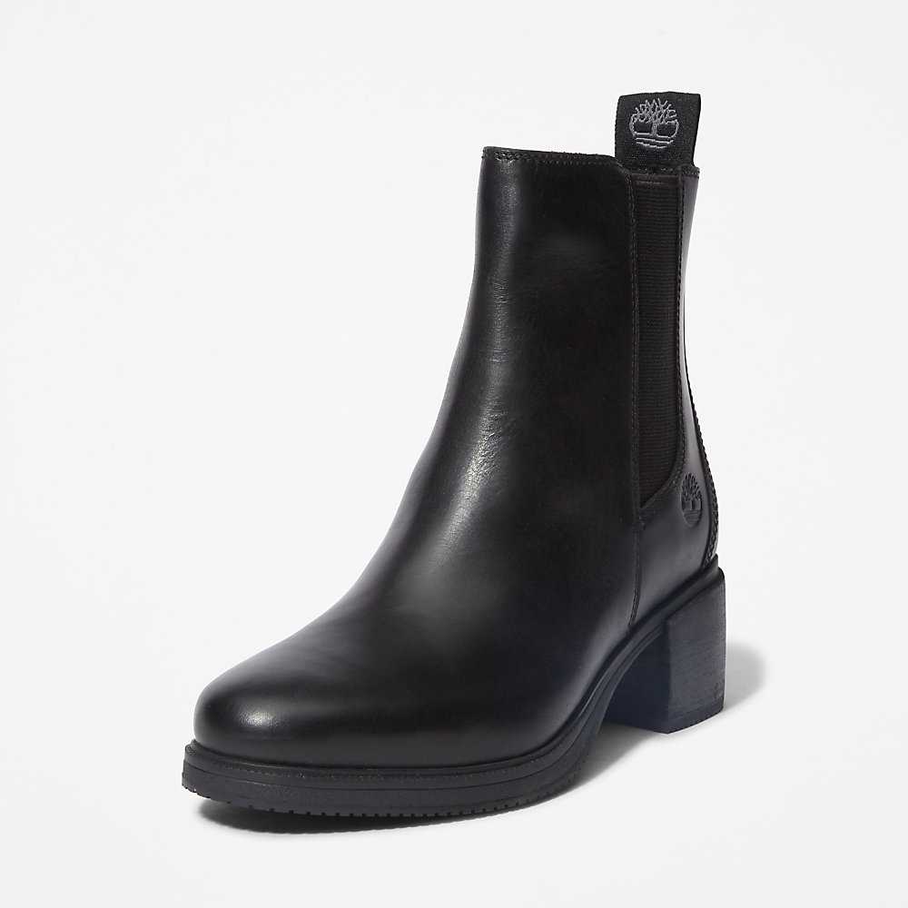 Women's Timberland Dalston Vibe Chelsea Boots Black | UAE-5864103