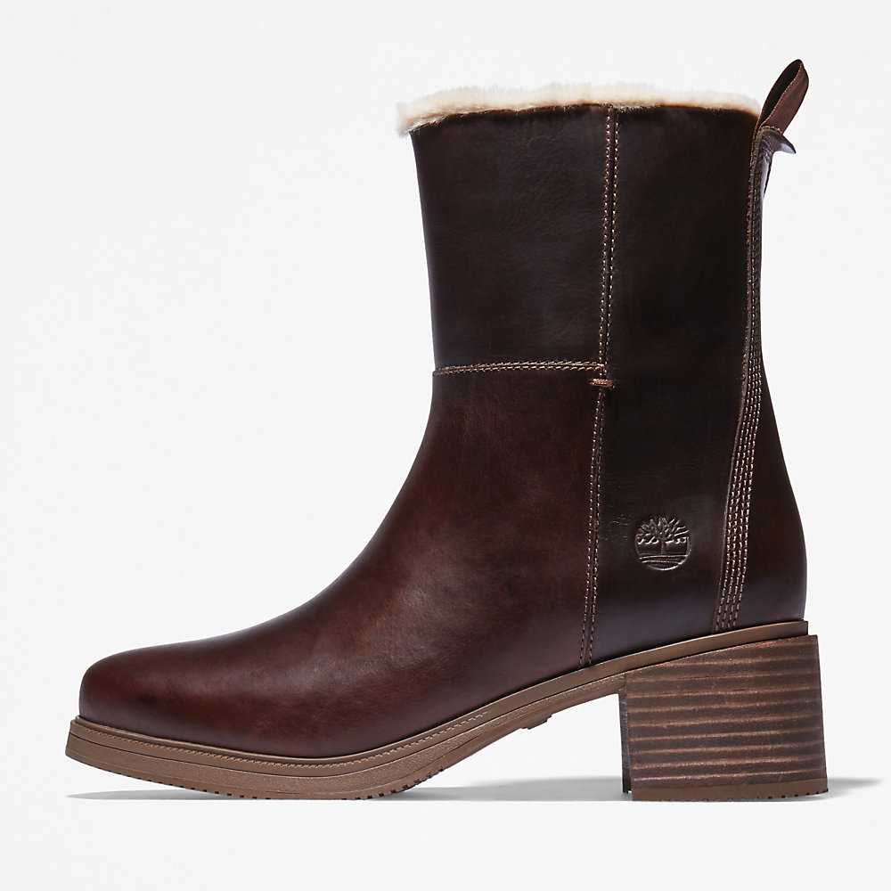 Women's Timberland Dalston Vibe Winter Boots Brown | UAE-0374865