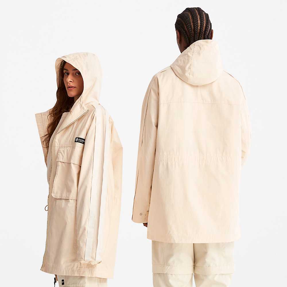 Women's Timberland Earthkeepers Parka Jackets Beige | UAE-6835471