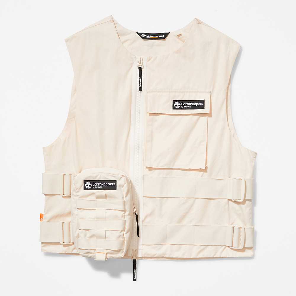 Women's Timberland Earthkeepers Vest Beige | UAE-8139624