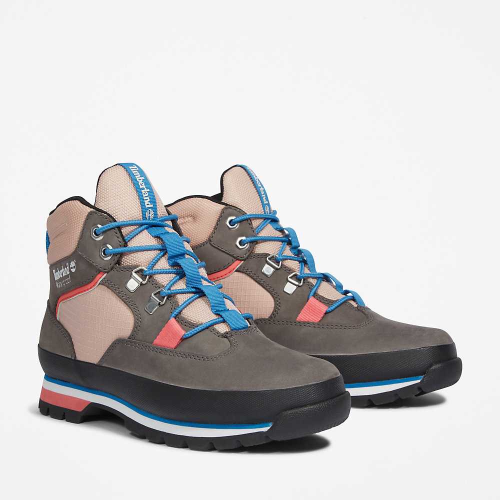 Women's Timberland Euro Hiker Hiking Boots Grey | UAE-0758314