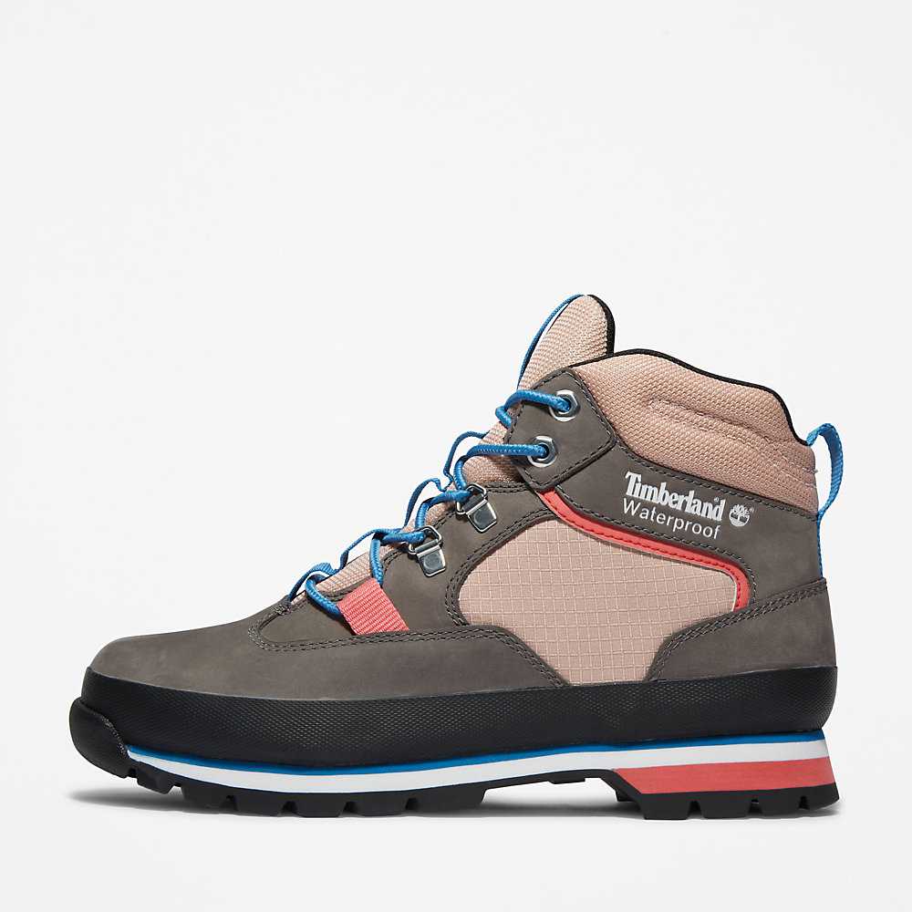 Women's Timberland Euro Hiker Hiking Boots Grey | UAE-0758314