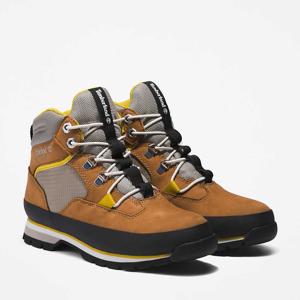 Women's Timberland Euro Hiker Hiking Boots Light Brown | UAE-8439602