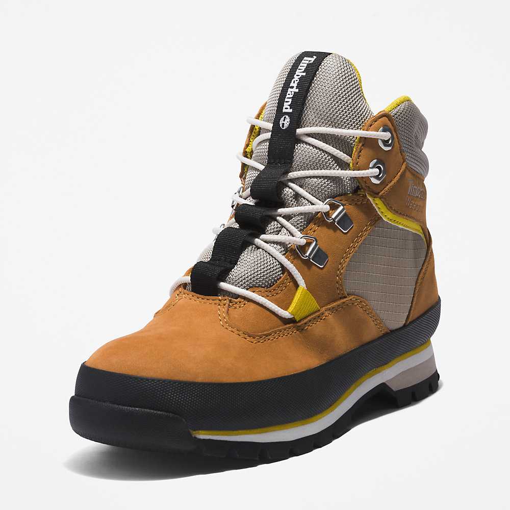 Women's Timberland Euro Hiker Hiking Boots Light Brown | UAE-8439602