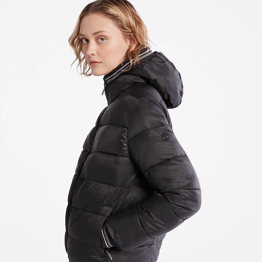 Women's Timberland Garfield Down Jackets Black | UAE-1258974