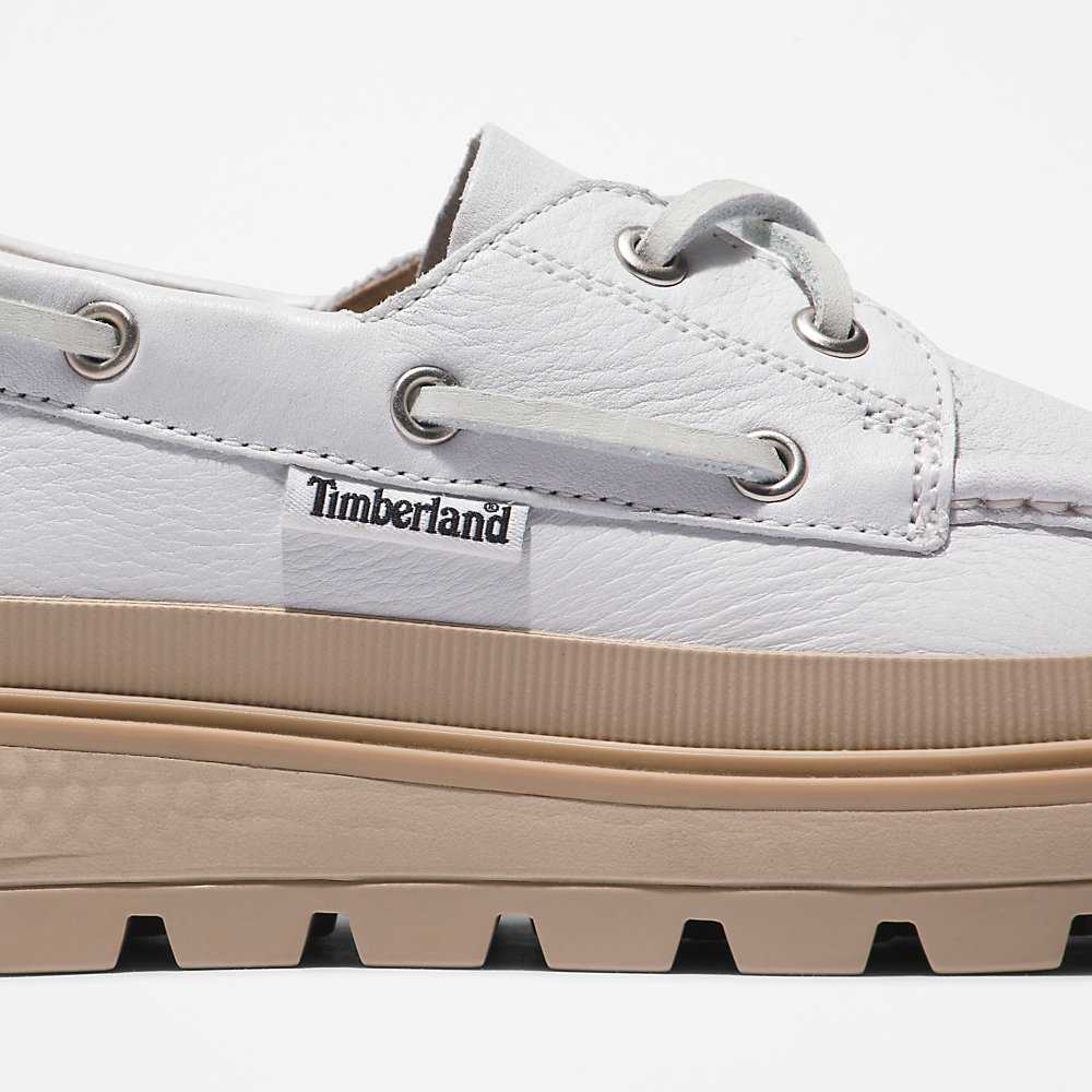 Women's Timberland GreenStride™ Boat Shoes White | UAE-3796408