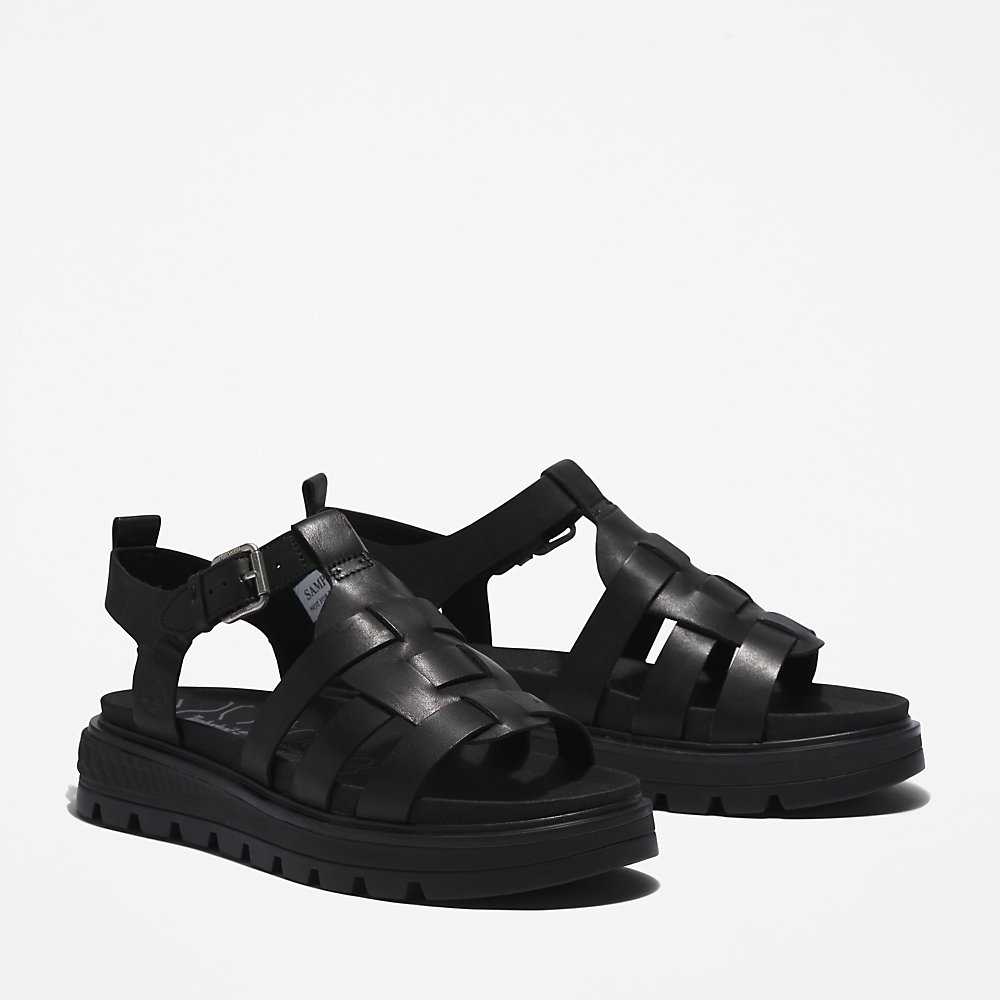 Women's Timberland GreenStride™ Sandals Black | UAE-6791508